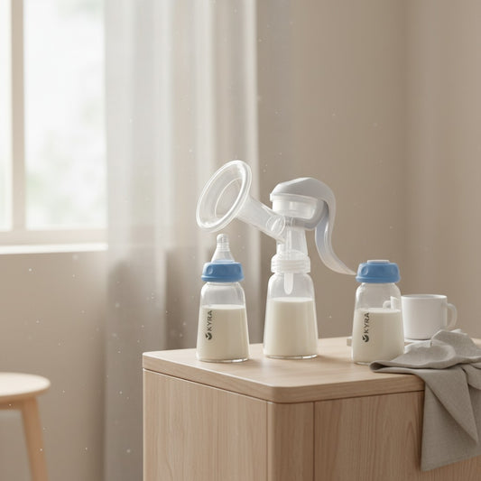 Manual Breast Pump for Breastfeeding Mothers | BPA Free
